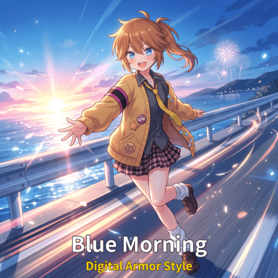 Blue Morning Front Cover