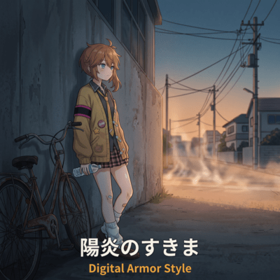 In the Gap of the Heat Haze Front Cover