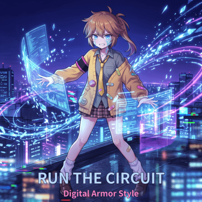 RUN THE CIRCUIT Front Cover