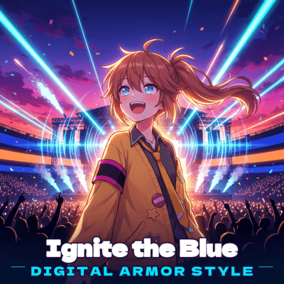 Ignite the Blue Front Cover