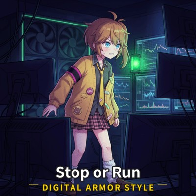 Stop or Run Front Cover