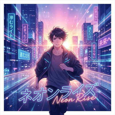Neon Rise Front Cover