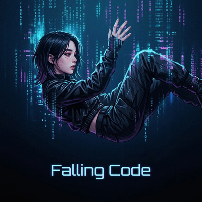 Falling Code Front Cover
