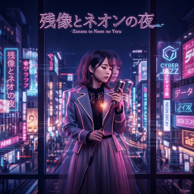 Zanzou to Neon no Yoru Front Cover