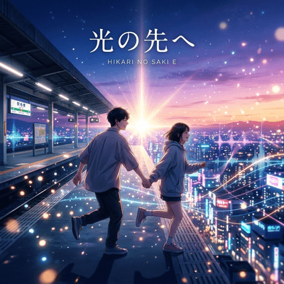 Hikari no Saki e Front Cover