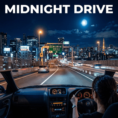 MIDNIGHT DRIVE Front Cover