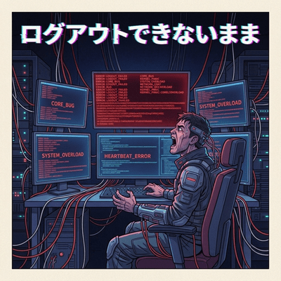 Unable to Log Out Front Cover