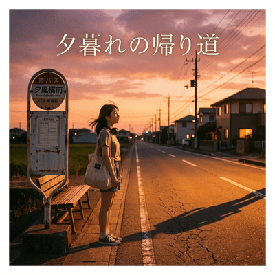 Road Home at Sunset Front Cover
