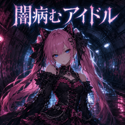 Darkly Troubled Idol Front Cover