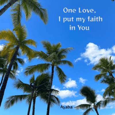 One Love, I put my faith in You Front Cover