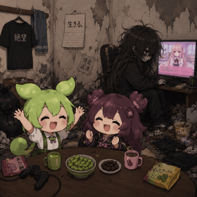 genjitutouhi (feat. Zundamon & Ankomon) Front Cover