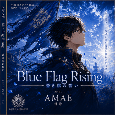 BLUE FLAG RISING - Aoki Hata No Chikai - Front Cover