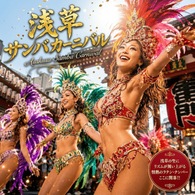 Asakusa Samba Carnival Front Cover