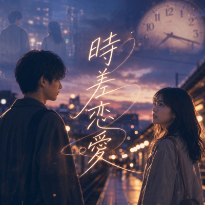 long-distance relationship with a time difference Front Cover