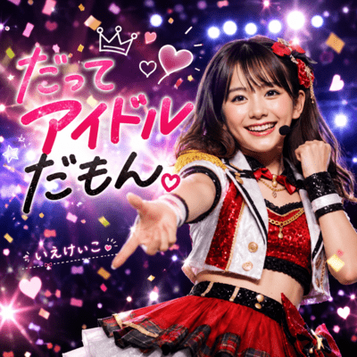 keiko Datte Idol da Mon Front Cover