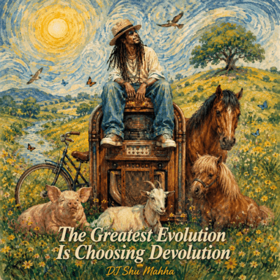 The Greatest Evolution Is Choosing Devolution Front Cover