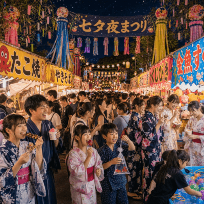 The Night of Tanabata Front Cover