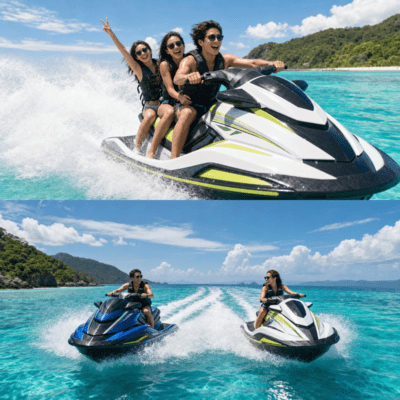 Jet Ski Summer Front Cover