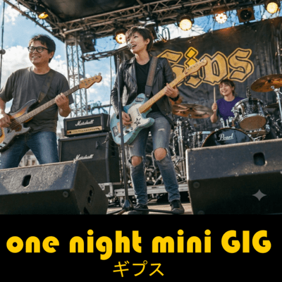 one night mini GIG Front Cover
