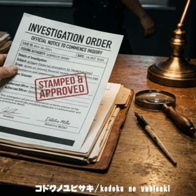 Investigation Order Front Cover