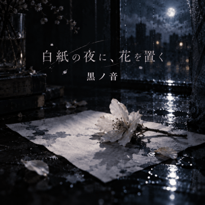 Hakushi no Yoru ni, Hana o Oku Front Cover