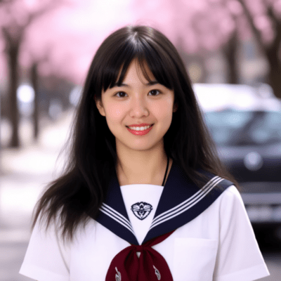 Beneath the Cherry Blossom Trees Front Cover