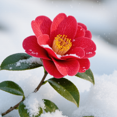 Winter Flower Front Cover