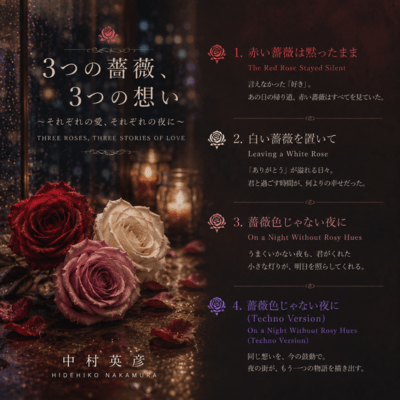 Three Roses, Three Stories of Love Front Cover