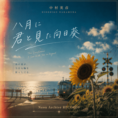 The Sunflowers We Saw in August Front Cover