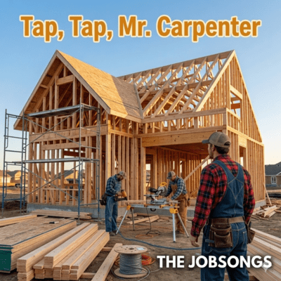 Tap, Tap, Mr. Carpenter (Eng.ver) Front Cover