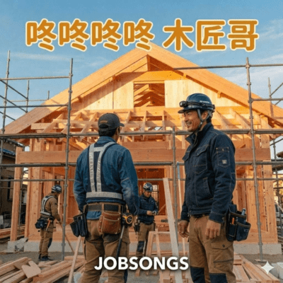 咚咚咚咚 木匠哥 (中国語バージョン)のジャケット写真