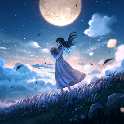 Tsuki ha kireida (feat. Kyo Hanabasami) Front Cover