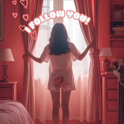 I follow you! -English- Front Cover