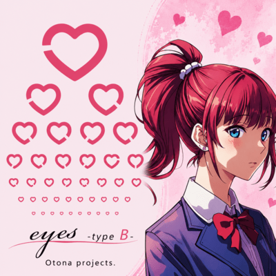 eyes -type B- Front Cover