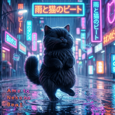 Ame to Neko no Beat Front Cover