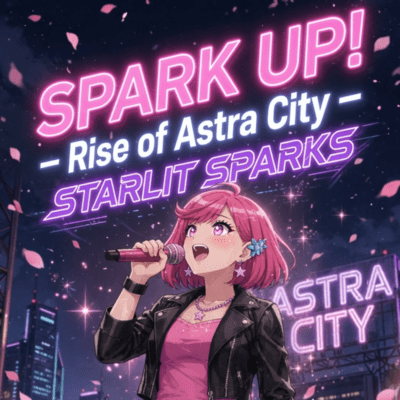 SPARK UP! Rise of Astra City Front Cover