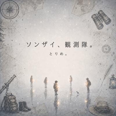 Sonzai, Kansokutai. Front Cover