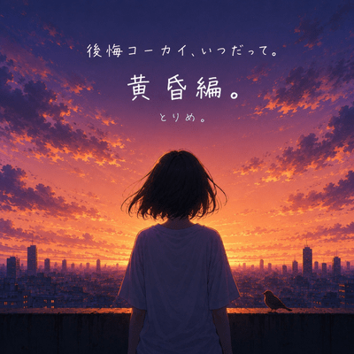 Tasogare-hen, Koukai koukai, itsudatte. Front Cover