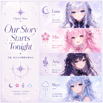 Our Story Starts Tonightのジャケット写真