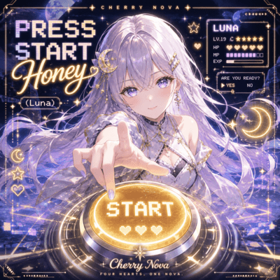 Press Start Honey Front Cover
