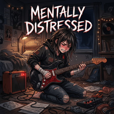 Mentally Distressed (feat. Miyamai Moca) Front Cover