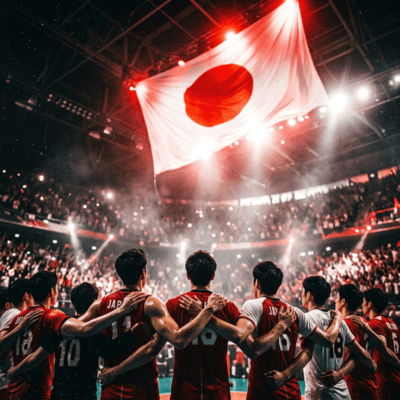 JAPAN VOLLEYBALL ANTHEM 2026 Front Cover