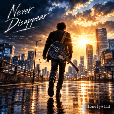 Never Disappearのジャケット写真