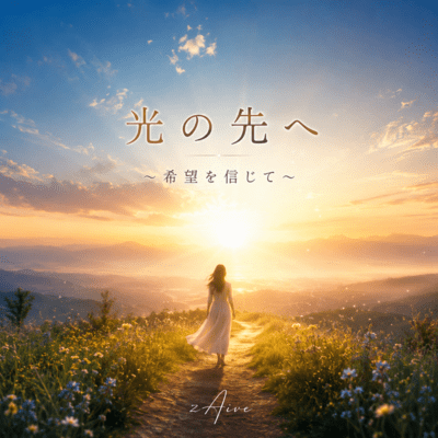 Hikarino saki e Front Cover