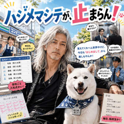 Hajimemashite Ga Tomaran Front Cover