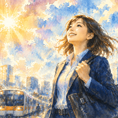 You're Beautiful for Looking Forward Even When Life Gets Tough (feat. Riko Hikawa) Front Cover