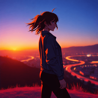 Spinning Love at Dusk (feat. Kosei Takigawa) Front Cover