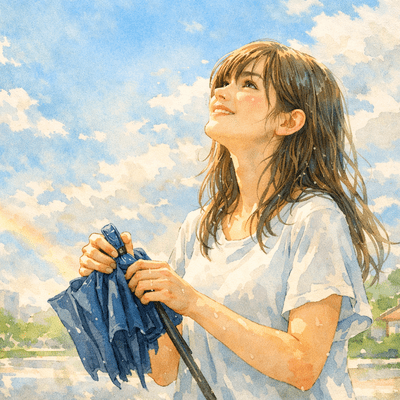 Rain Lifts My Heart Toward You (feat. Sion Katagiri) Front Cover