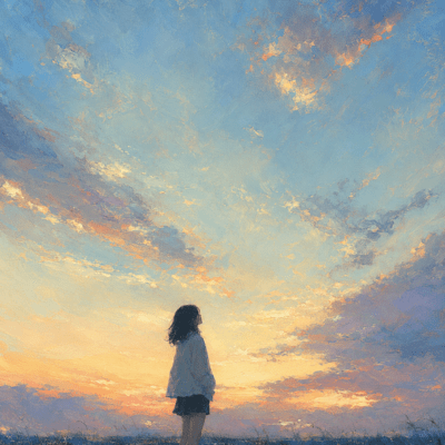 The Color of the Sky We Shared Front Cover