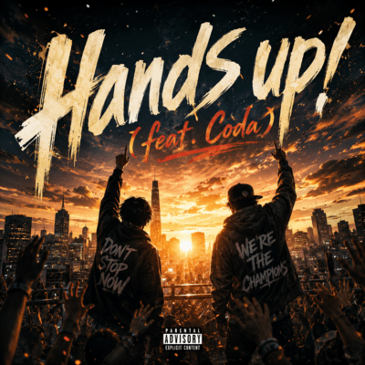 Hands up ! (feat. Coda) Front Cover
